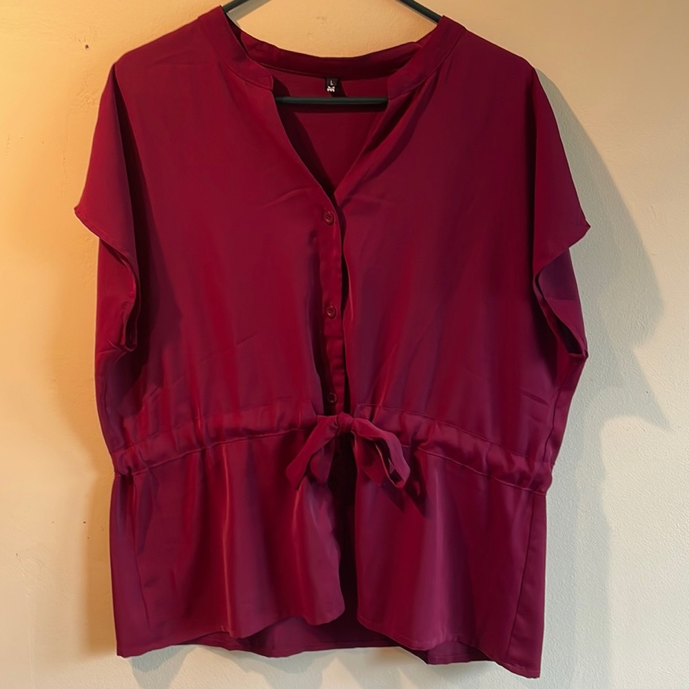 CICIBIRD Adjustable Peplum Blouse